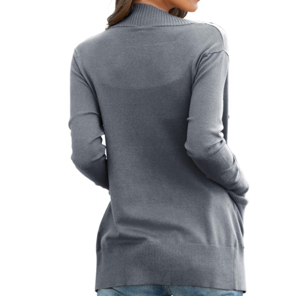 FOLUNSI Cardigan Casual Lightweight Knit Cardigan Sweaters of Female 2X NWT - Picture 2 of 10